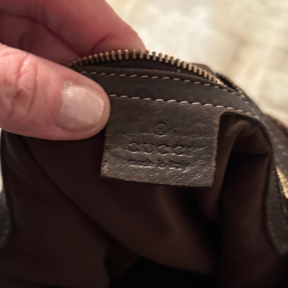 Authentic Gucci Shoulder Bag Purchased from poshmark and never carried. - Picture 9 of 11